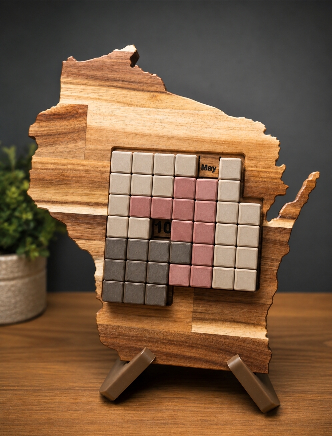 Wisconsin Calendar Puzzle